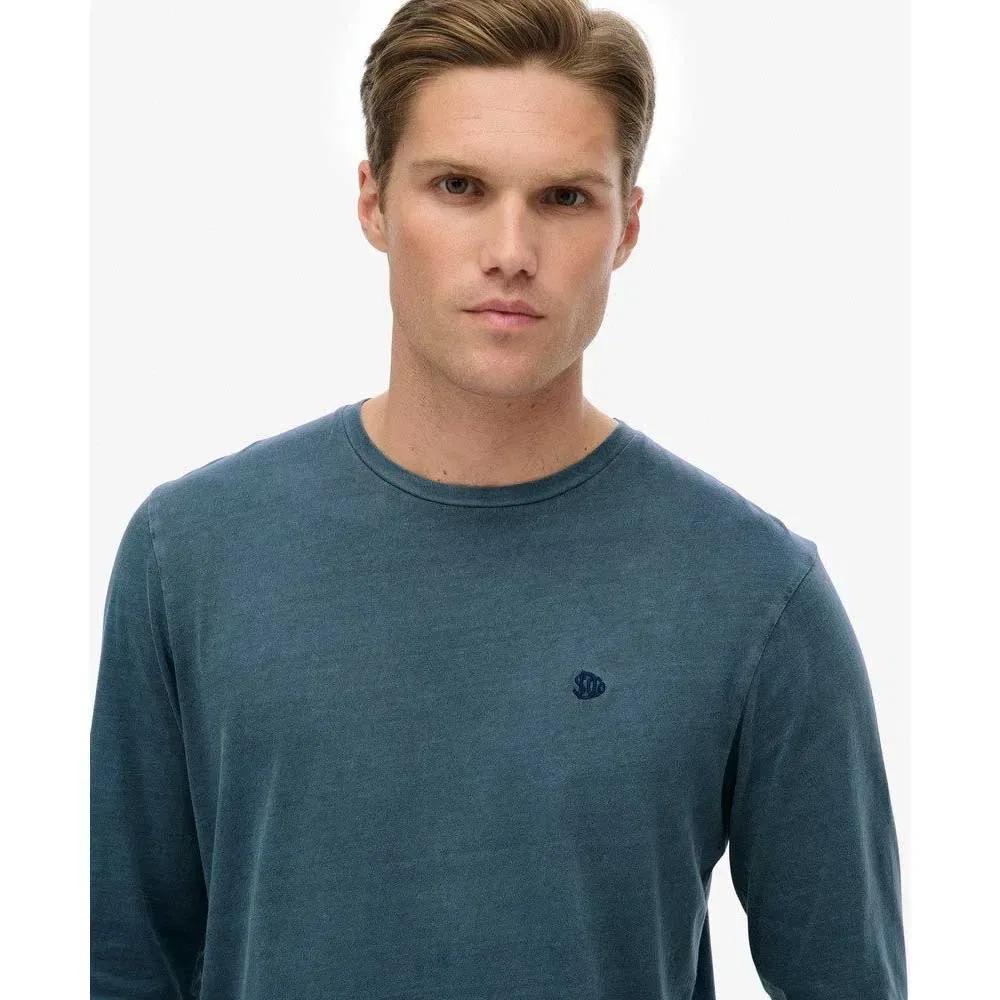 Футболка с длинным рукавом Classic Essential Superdry, серый — фото 4