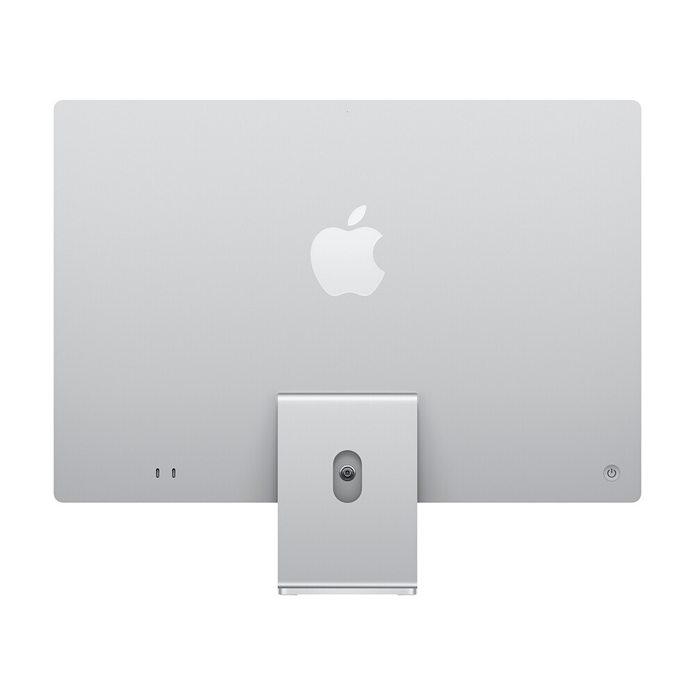 Моноблок Apple iMac 24" М4 (2024), 8 CPU/8 GPU, 16ГБ/256 ГБ, No Ethernet, Silver, английская клавиатура — фото 2