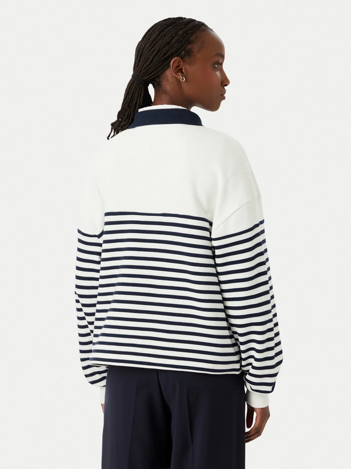 Женская толстовка стандартного кроя Tommy Hilfiger, белый — фото 3