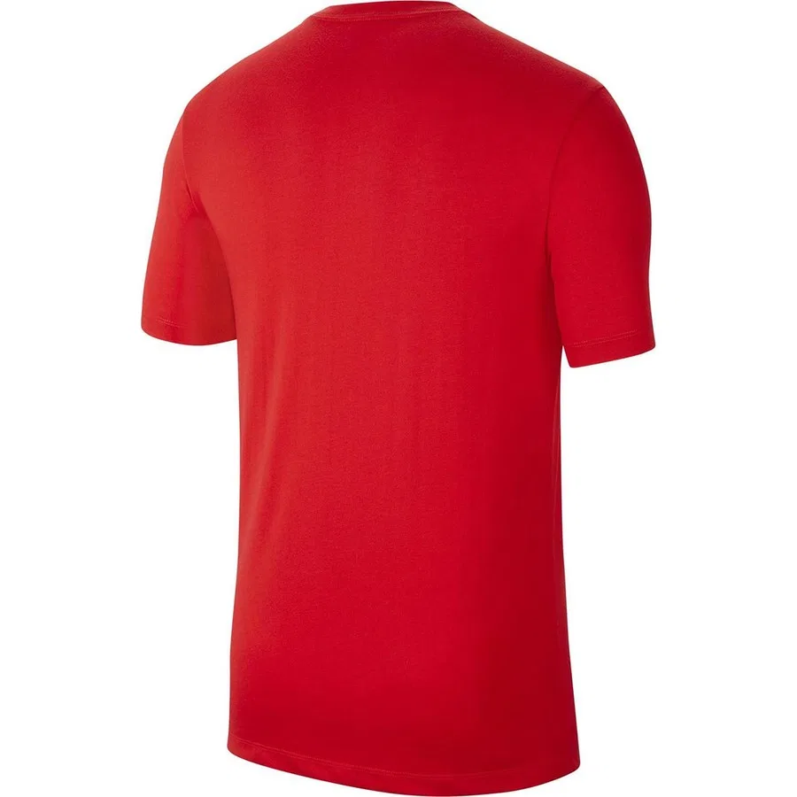 Футболка спортивная с коротким рукавом Dri-Fit Park Nike, Красный — фото 2