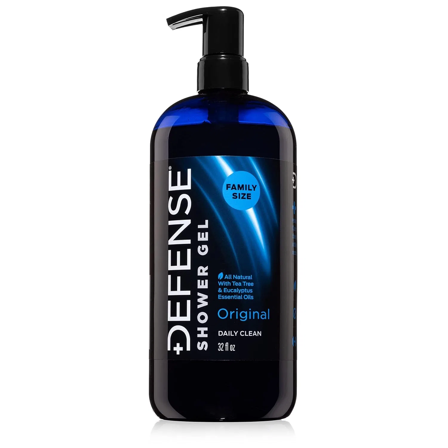 Гель для душа Defense Soap с маслом чайного дерева, эвкалиптом, розмарином и алоэ вера, 950 мл
