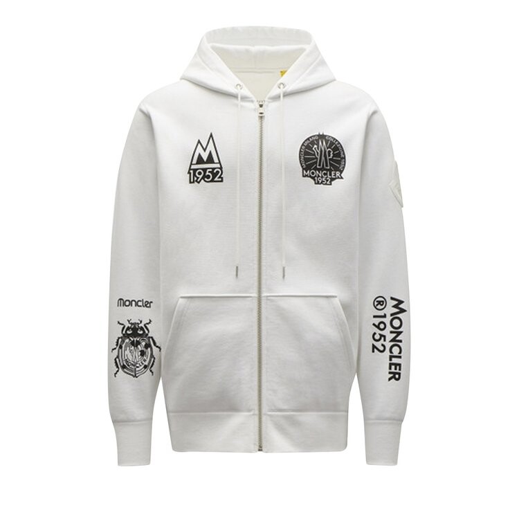 

Свитер Moncler 1952 Hooded Sweater 'White', белый