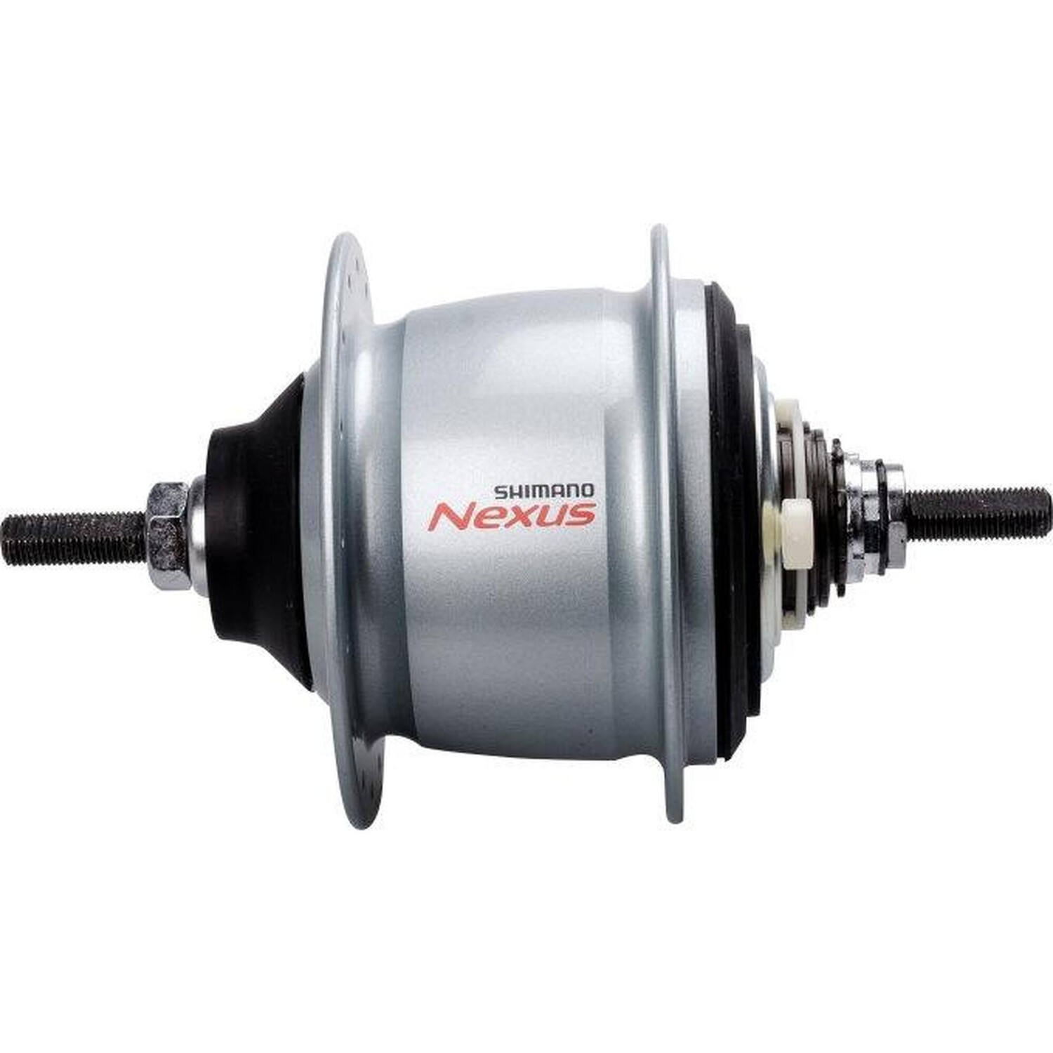 

Втулка со встроенными шестернями Shimano Nexus SG-C7000-8V, серебристый / черный / серебристый
