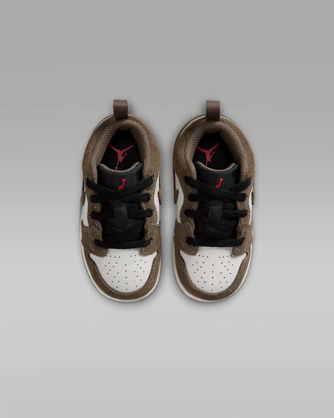 Детская/подростковая обувь Jordan 1 Low, Palomino/Phantom/Sail/Black — фото 4