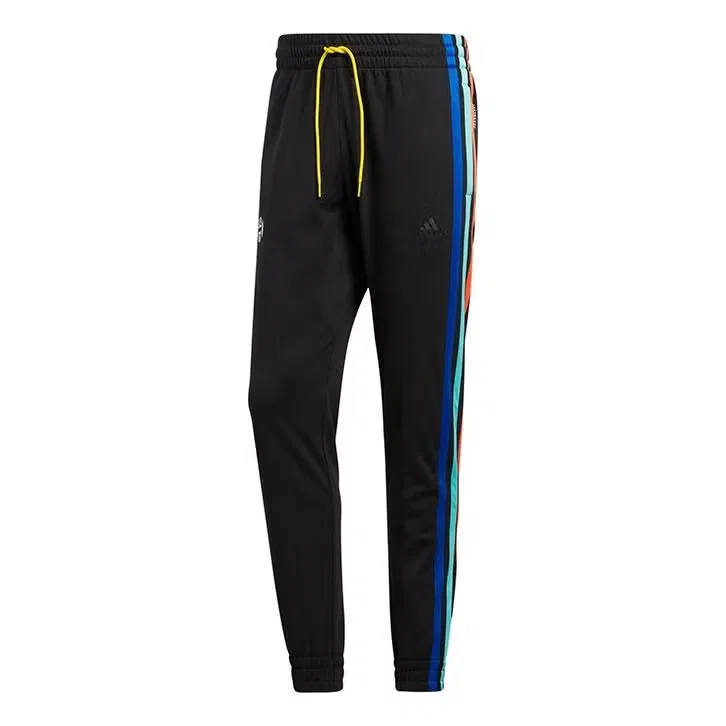 Штаны баскетбольные с флисовой подкладкой Harden Fle Pant Adidas, черный