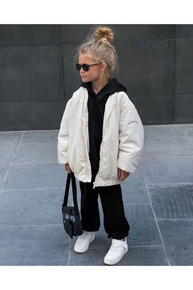 Детские штаны для девочек спортивные Jogger The White, Black