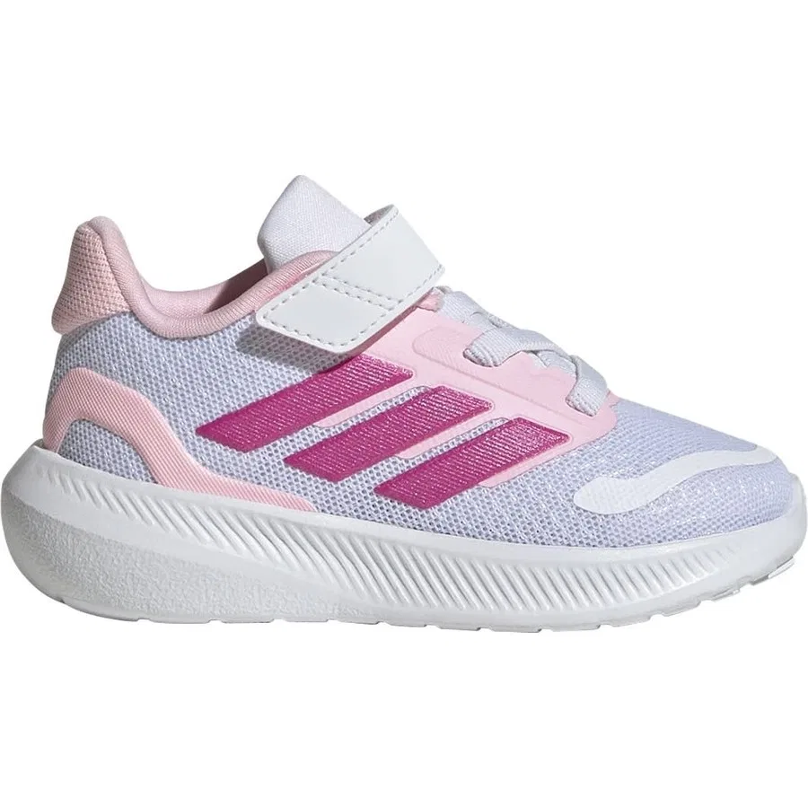Детские спортивные кроссовки с липучками Runfalcon 5 adidas, Фиолетовый