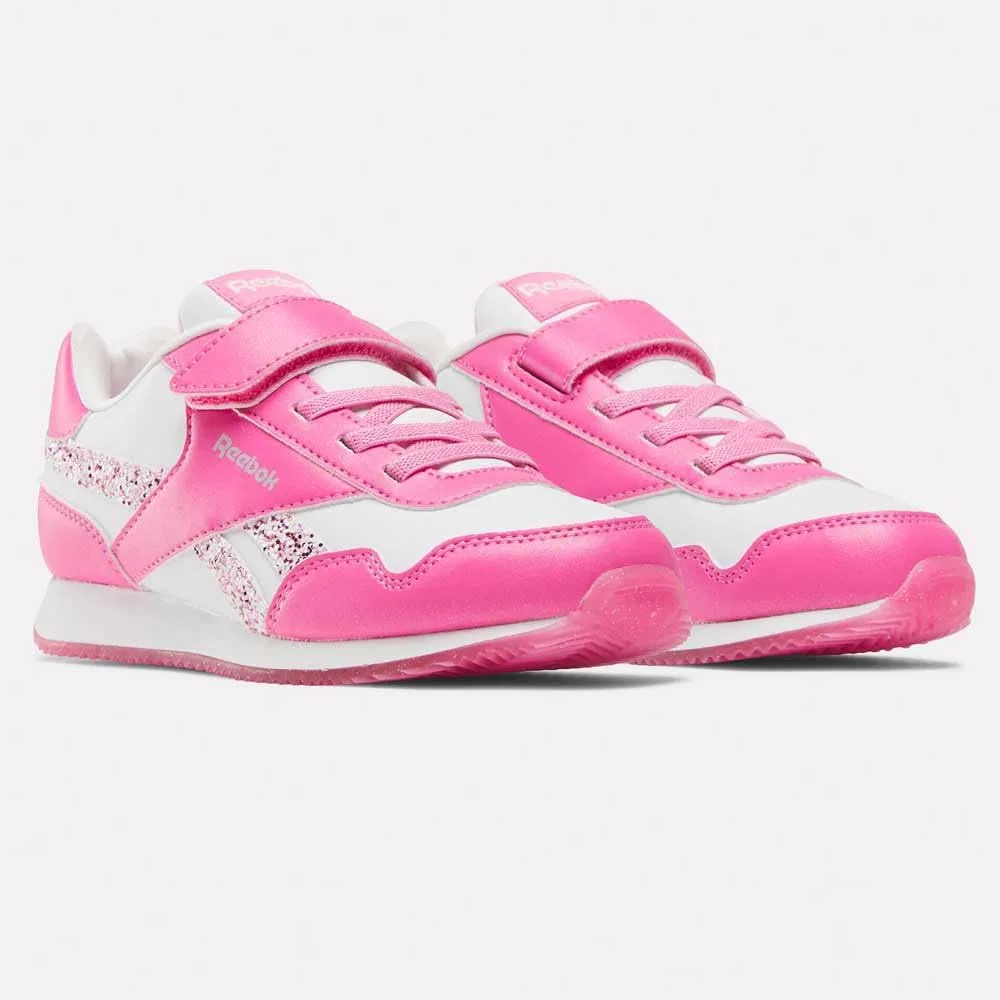 Детские кроссовки для девочек Reebok Royal Cl Jog 3.0 1v, Trupnk Ftwwht Porpnk — фото 4