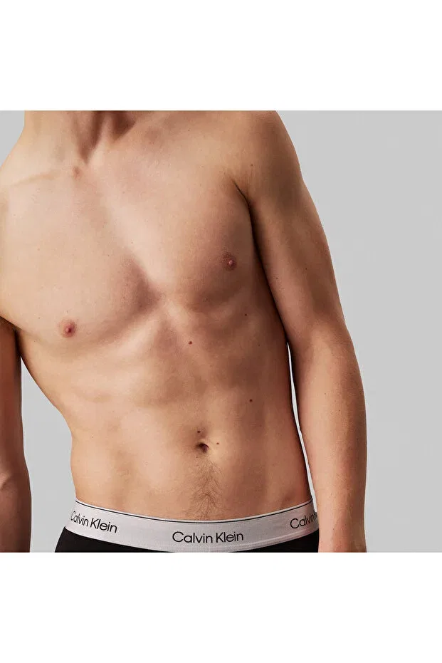 Мужские боксеры с эластичным поясом 3 шт Calvin Klein, B-Vint Ind, Micro Chip, Molten Wbs — фото 4