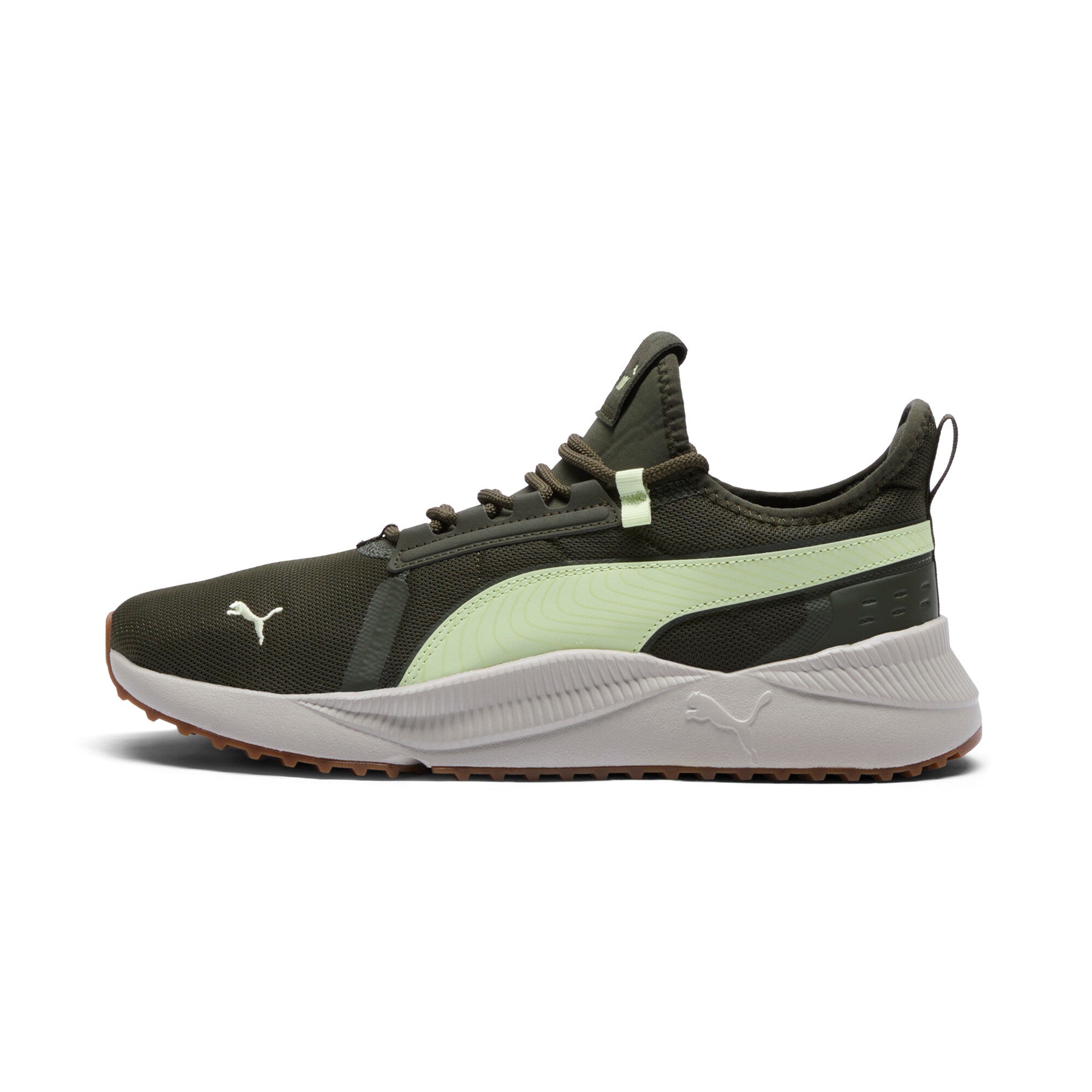 

Кроссовки PUMA мужские Pacer Future Street Plus, темно-оливковый/фисташковый