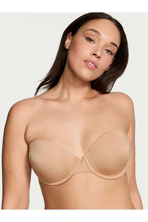 Женский бюстгальтер без бретелек с легкой поддержкой Victoria'S Secret, Praline — фото 2