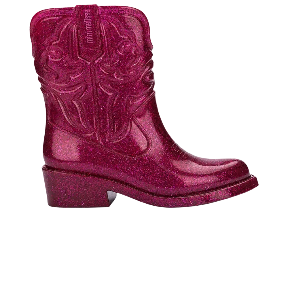 Резиновые сапожки Melissa Mini Texas Boot, красный