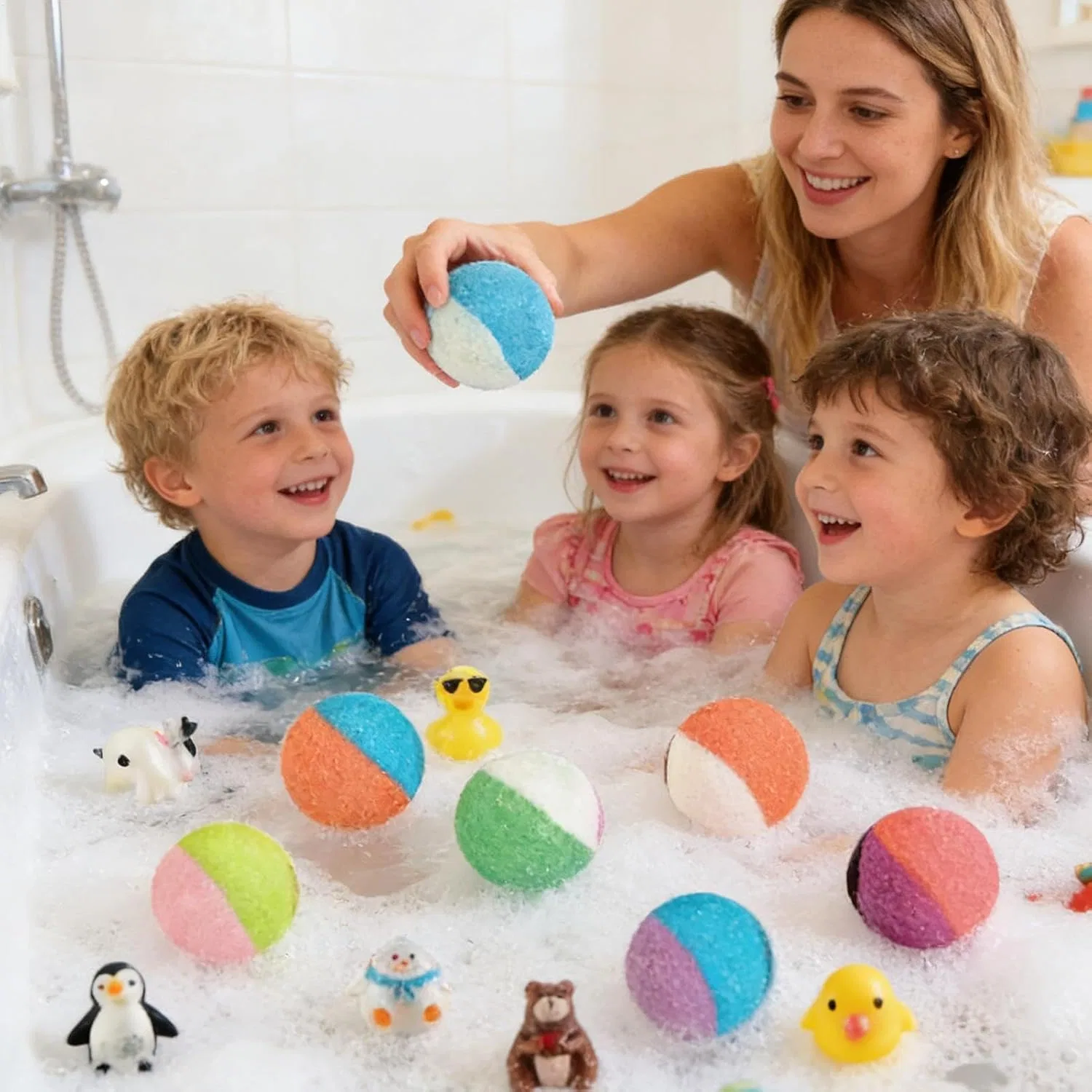 Пена для ванны Aqua Bath Bubble, 24 шт, 1380 г Generic — фото 2