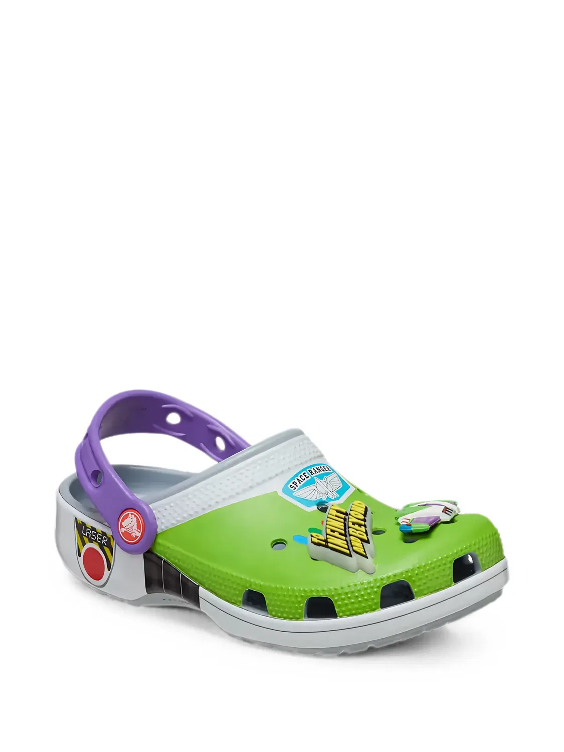 Клоги Toy Story Buzz Classic Crocs Kids, зеленый