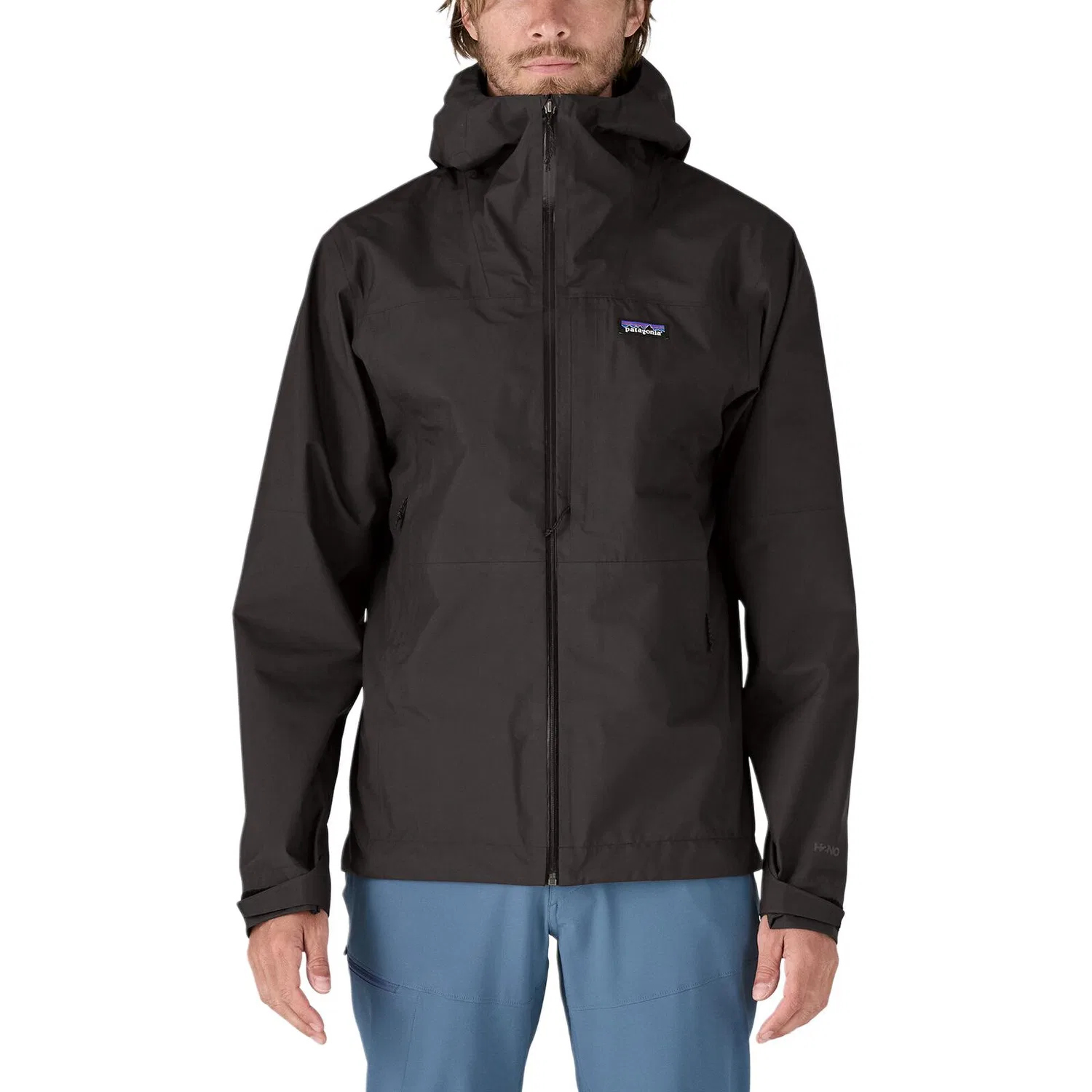 Мужская ветровка Patagonia Boulder Fork Rain Performance Jacket, River Rock Green/FGRV — фото 4