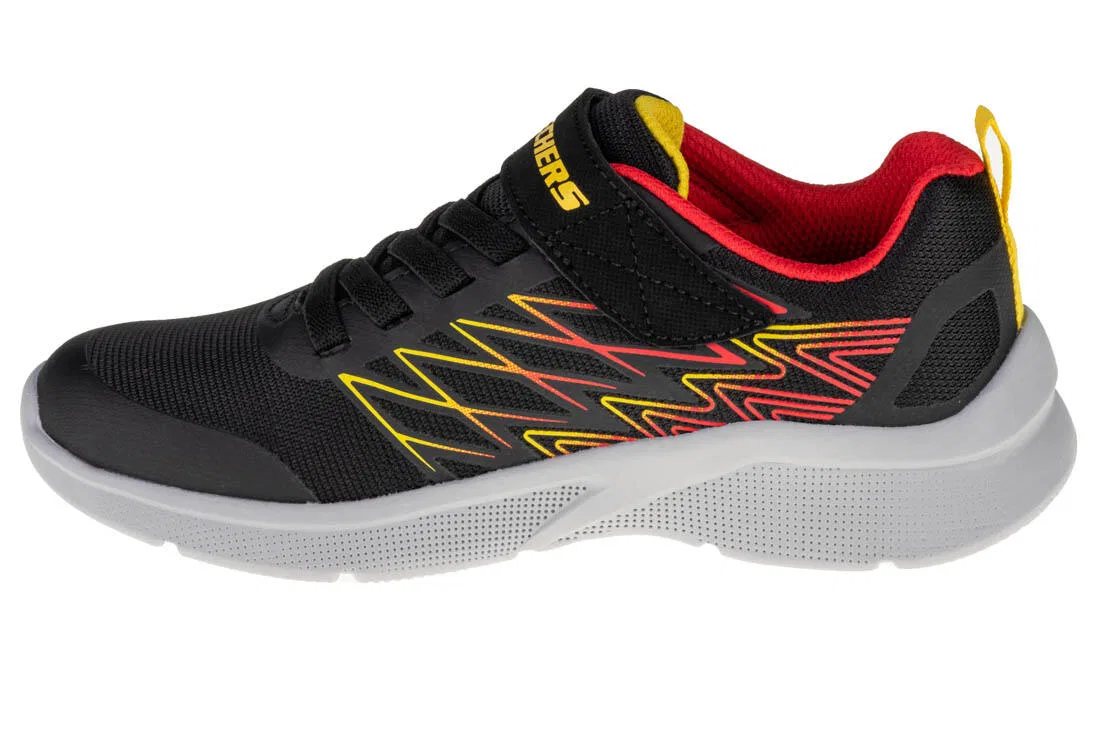 Детские кроссовки Skechers Microspec Texlor Boys, Schwarz — фото 2