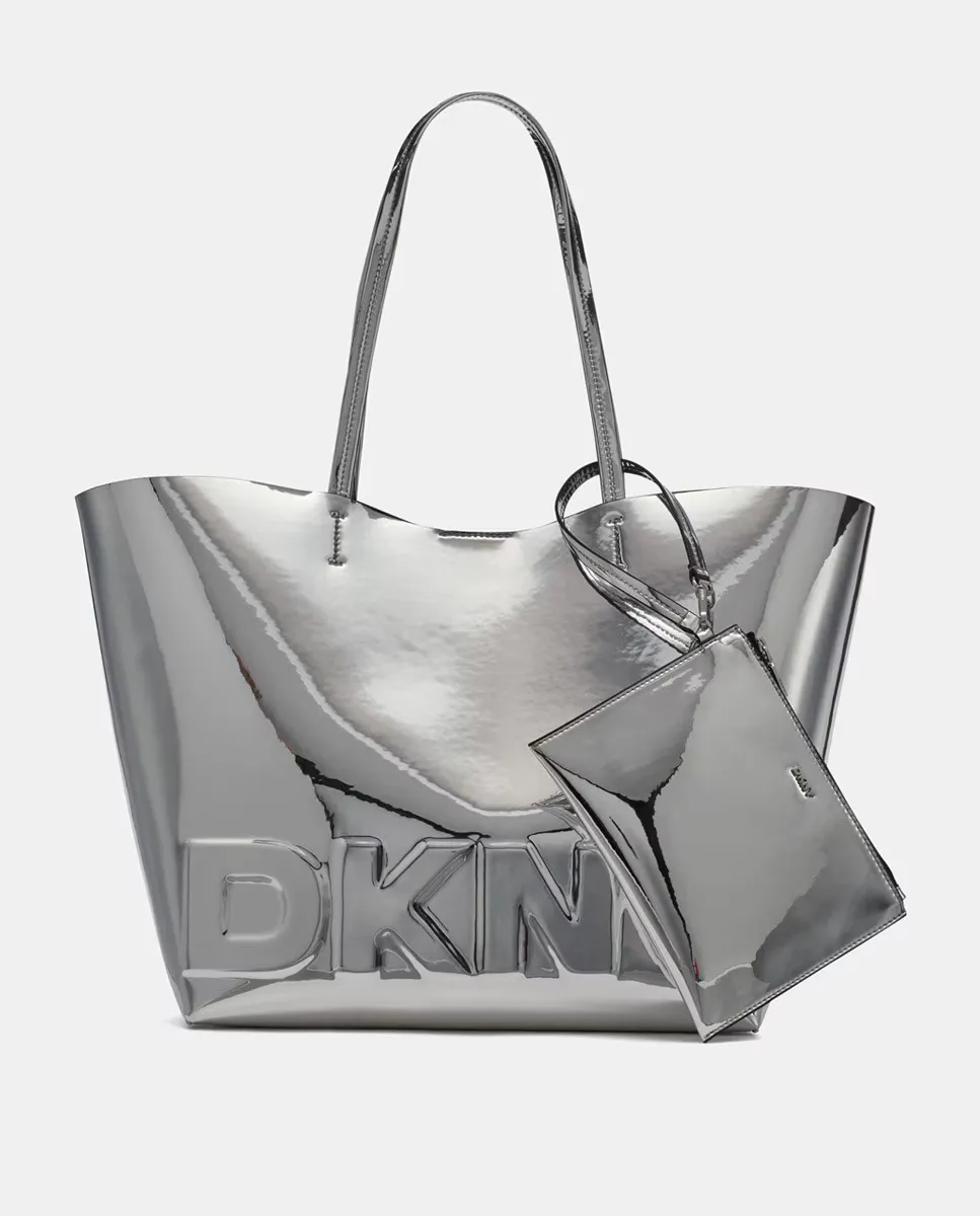 

TINSLEY Большая сумка DKNY, серебряный, Серебристый, TINSLEY Большая сумка DKNY, серебряный