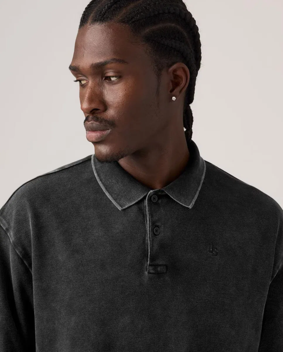 Рубашка с длинным рукавом, Polo, Levi's, темно-серый — фото 3