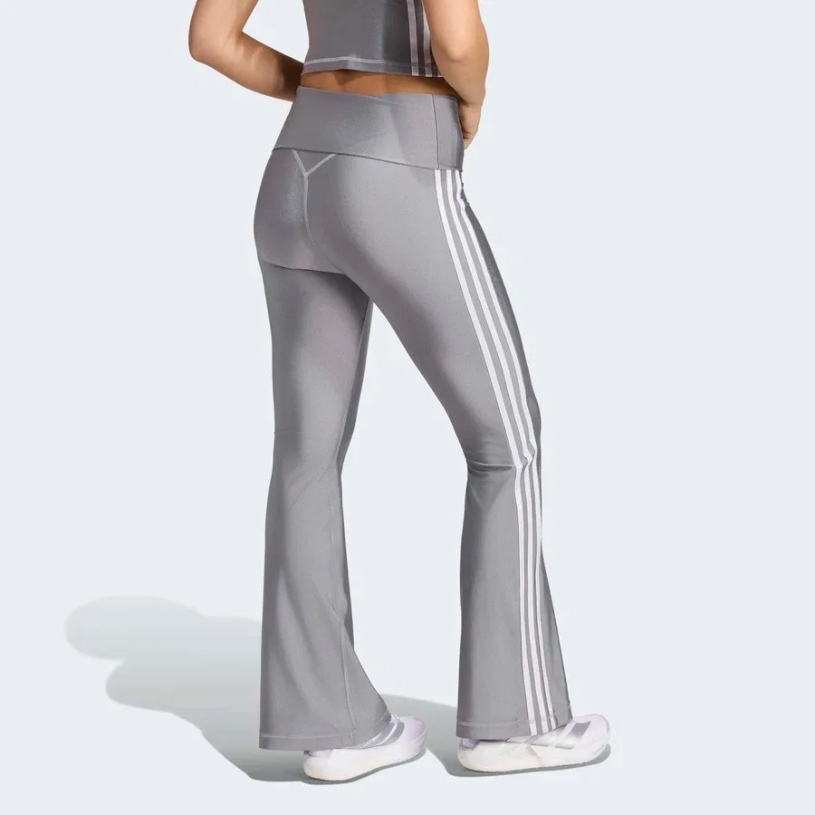 Спортивные леггинсы с длинным рукавом adidas, Серый — фото 2