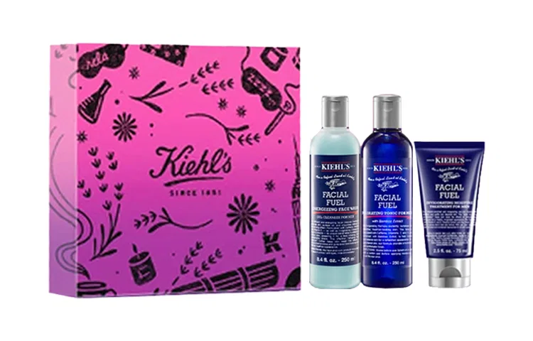 Мужской набор для ухода за кожей Kiehl's, Cleanser 250ml+Toner 250ml+Lotion 75ml — фото 4
