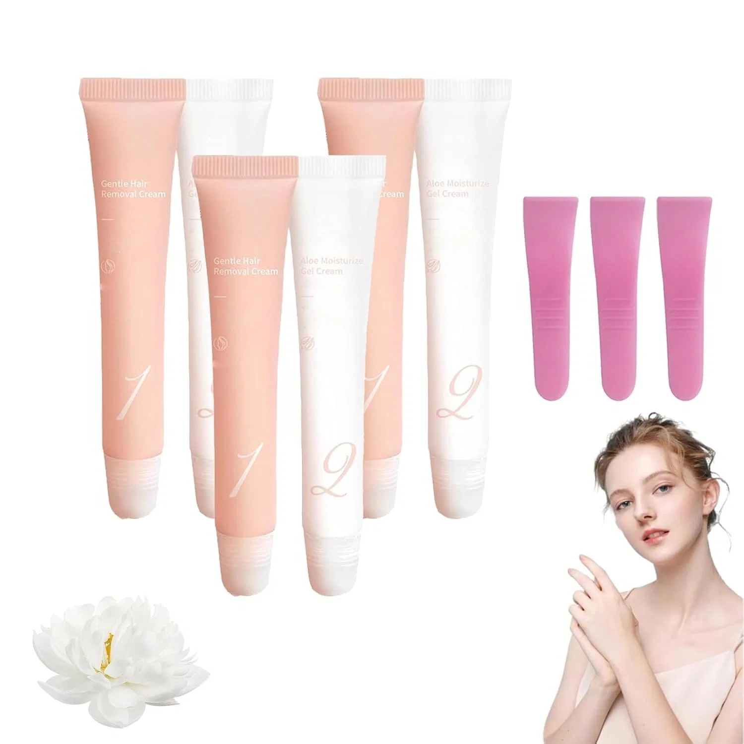 Крем для удаления волос LioraBeauty, 3 шт, 20 г Wbietu