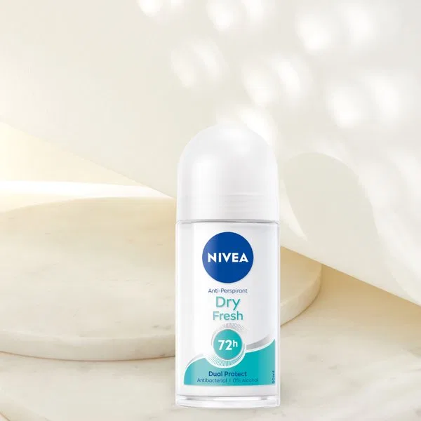 Женский антиперспирант-ролик 50 мл Nivea, Dry Fresh — фото 4