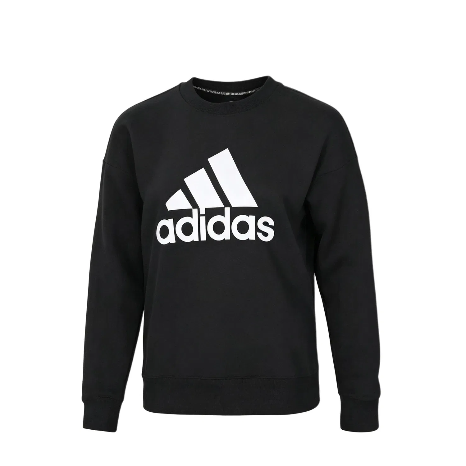 Женский свитшот с круглым вырезом Adidas, Black