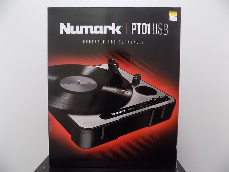 

Numark PT-01 USB Портативный USB-проигрыватель PT01