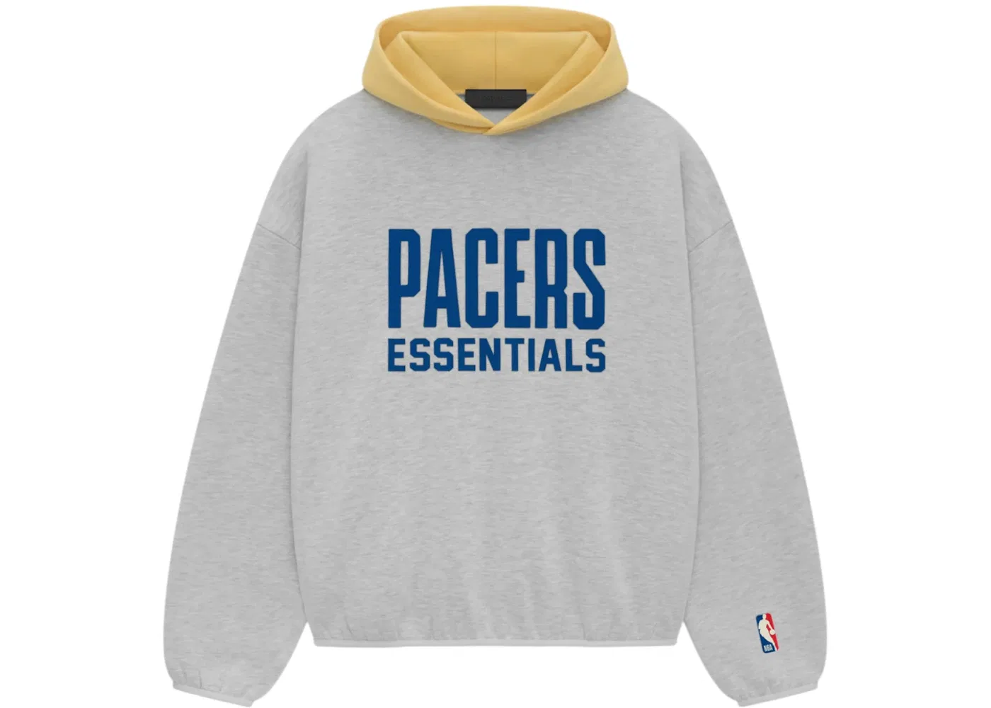 Унисекс худи Fear of God Essentials NBA Pacers Light Heather Grey