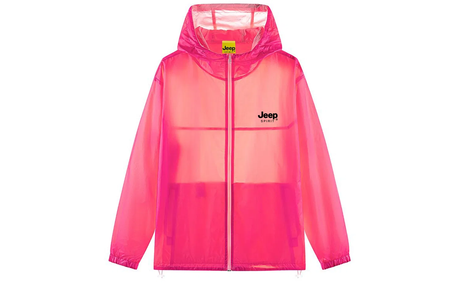Детская ветровка с капюшоном, двухсторонняя, JEEP SPIRIT, Sakura Pink