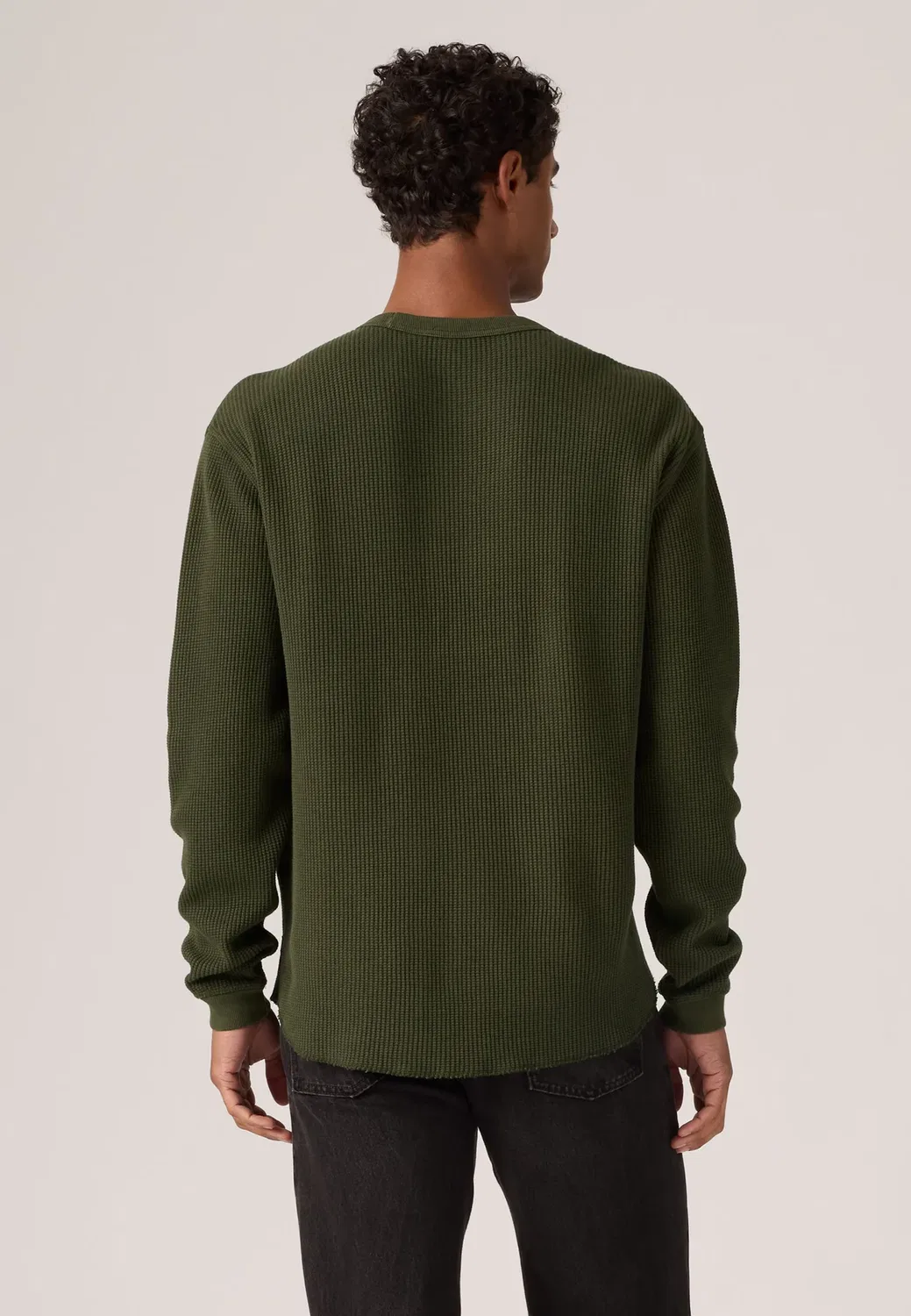 Термофутболка - футболка с широким рукавом Levi'S, Olive — фото 3