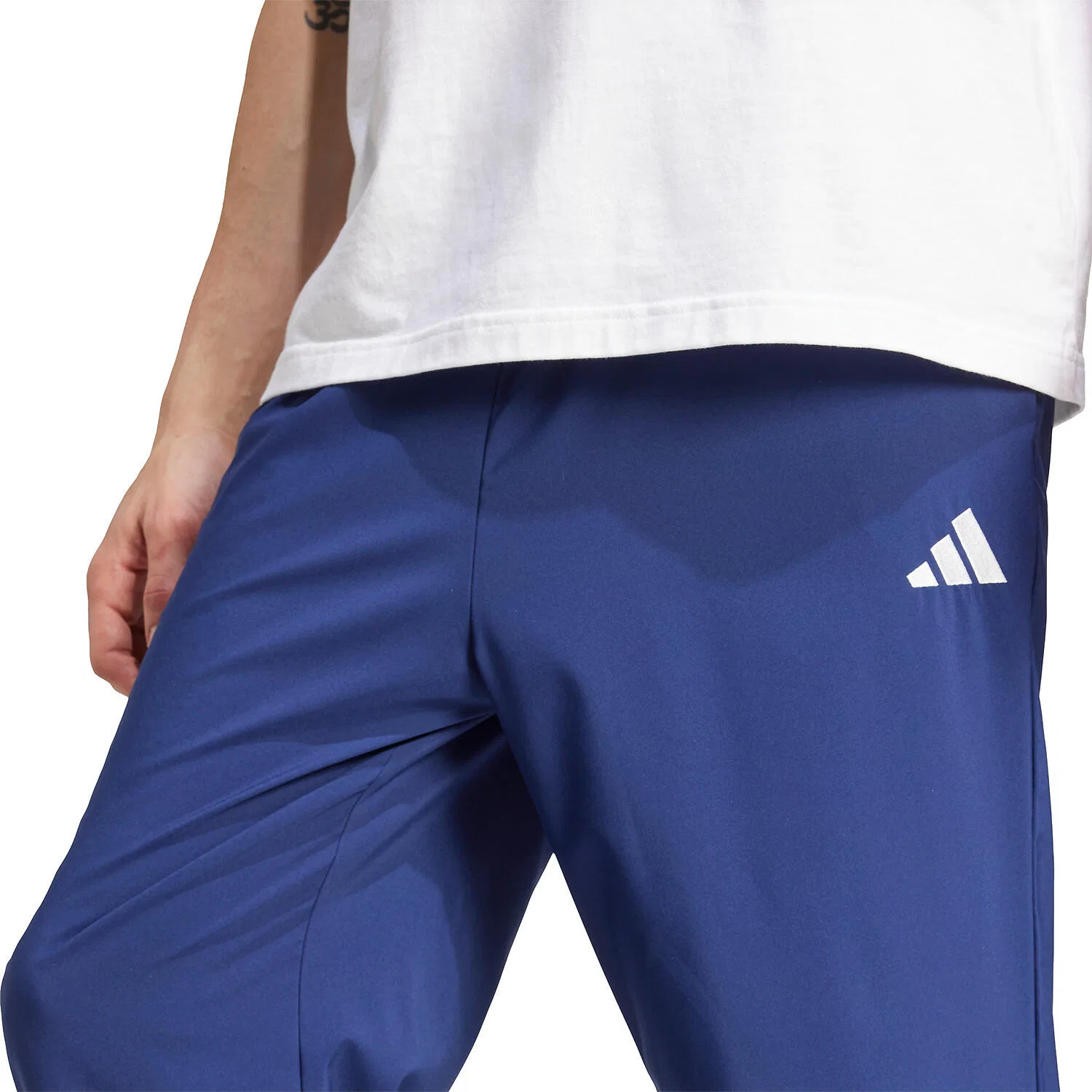 Мужские спортивные штаны с застежкой-молнией Stanford Adidas, Dunkelblau — фото 4