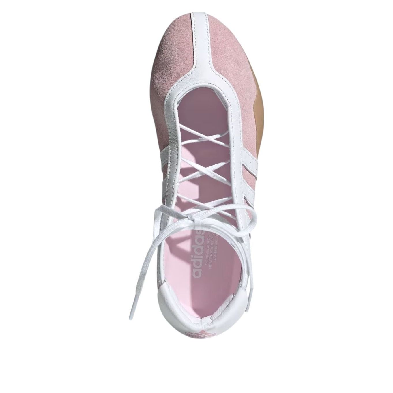 Кроссовки (WMNS) adidas Taekwondo Mei Ballet 'Clear Pink' — фото 4