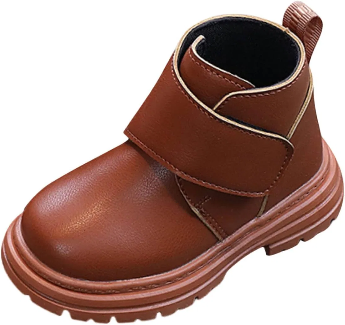 Детские ботинки с классическим дизайном Ctreela, Brown