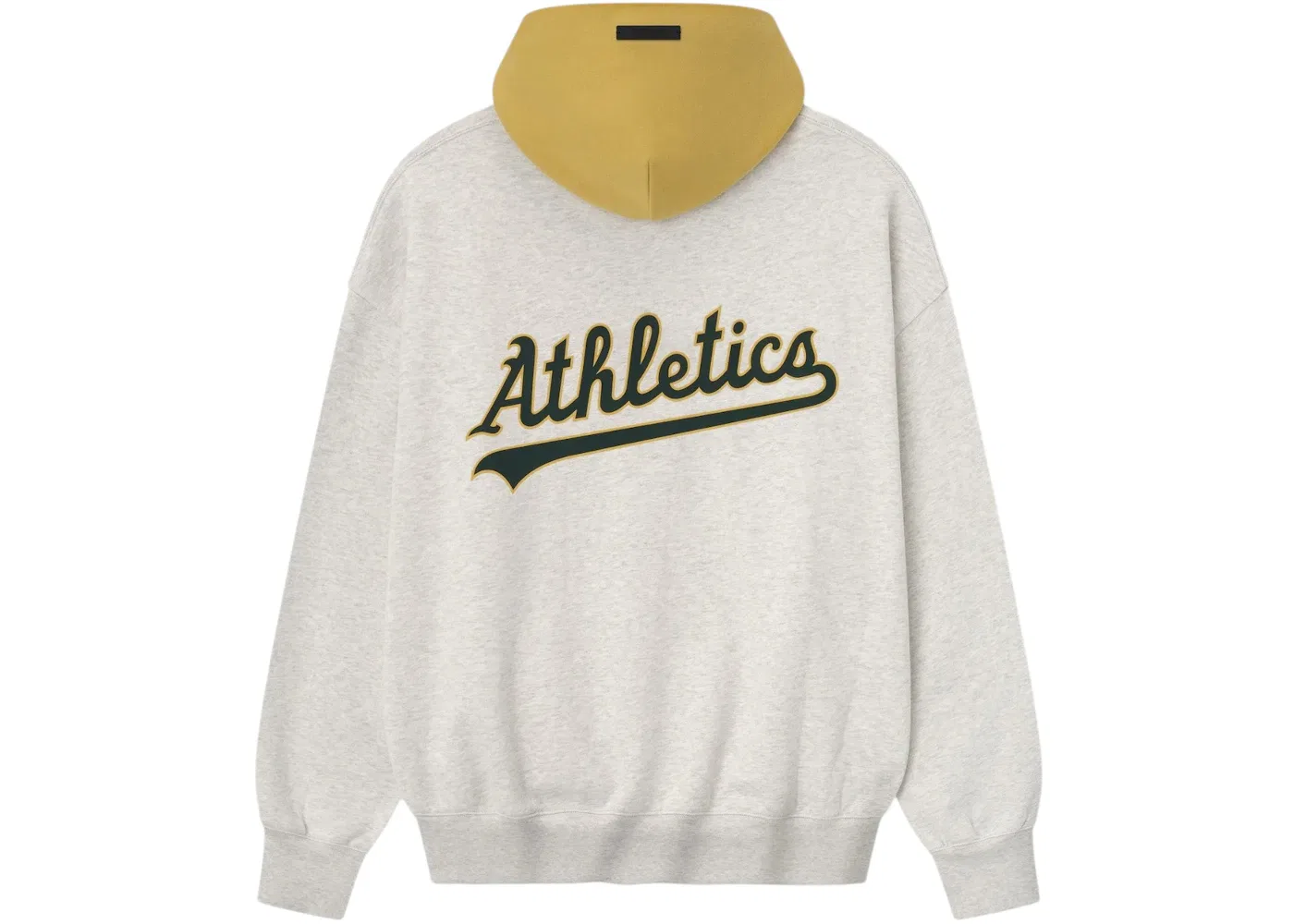 Мужской худи с принтом Athletics Sport Fear of God, Oatmeal Heather/Canyon — фото 2