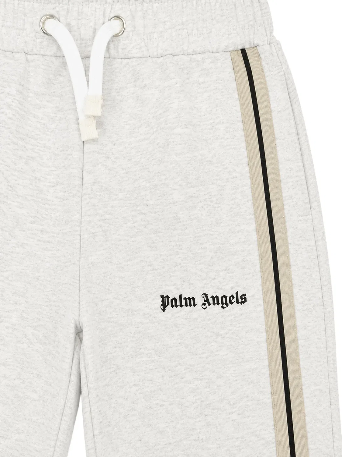 Трековые брюки с логотипом и лампасами, серые Palm Angels, серый — фото 2