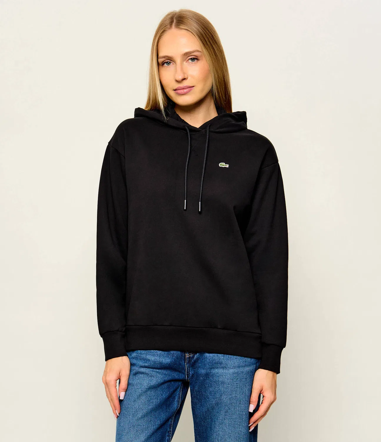 Худи свободного кроя Lacoste, Rosso