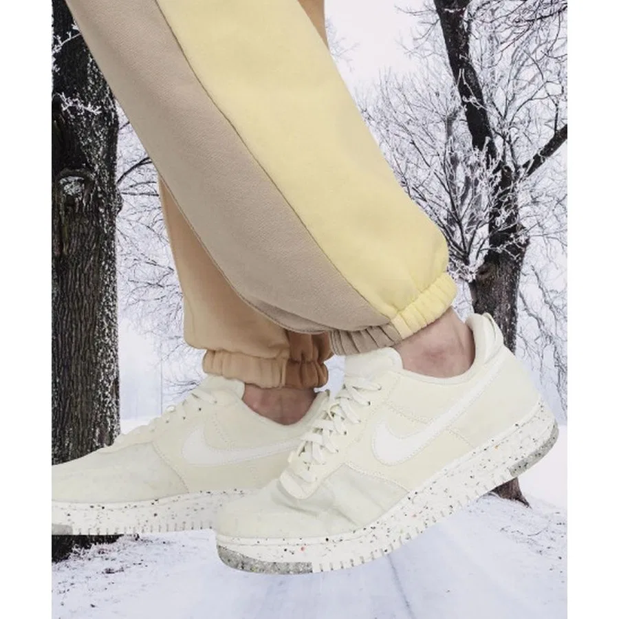 Женские спортивные штаны с цветовыми блоками Nike Sportswear Essential Color Block, Бежевый — фото 4