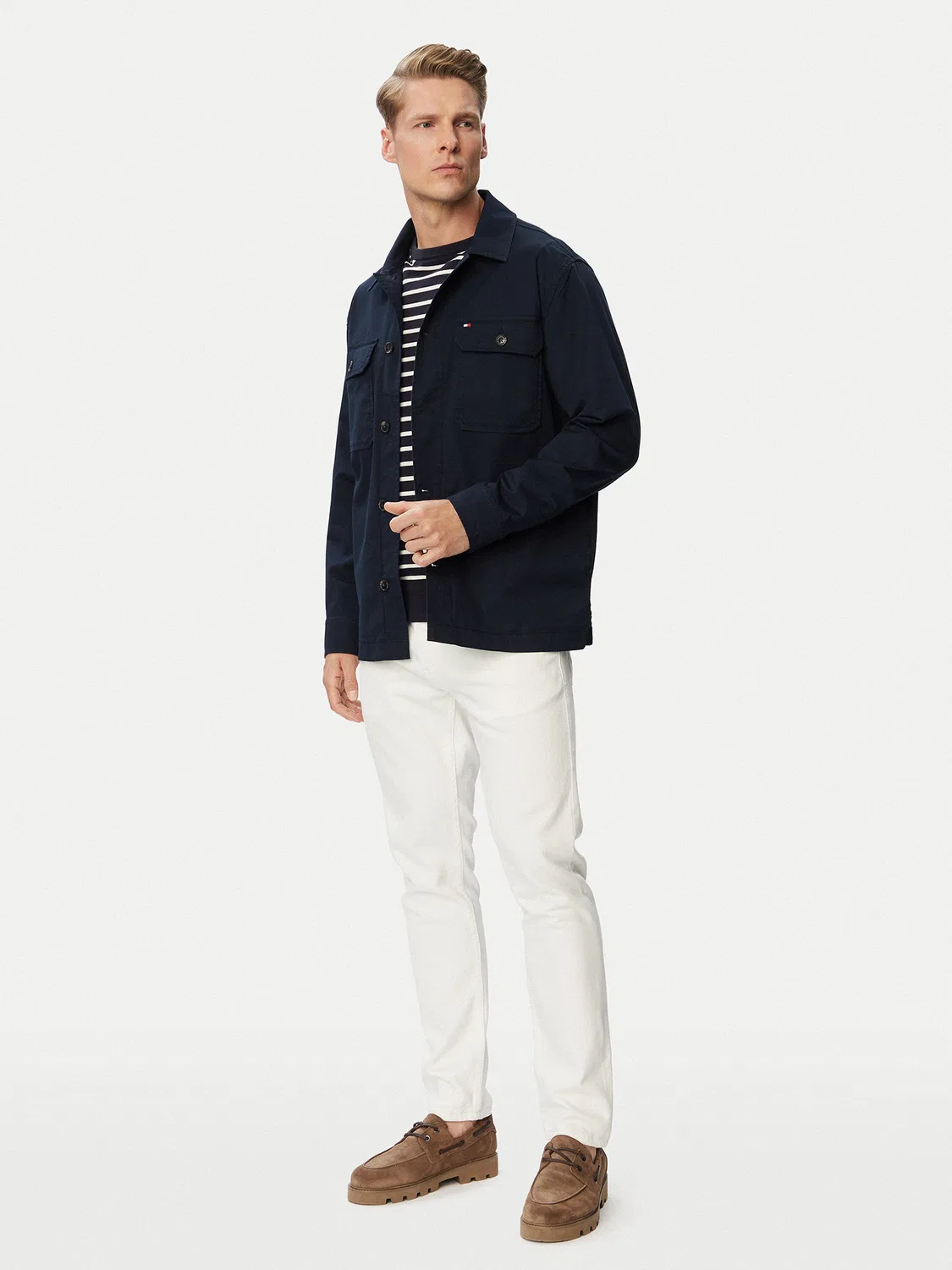 Мужская демисезонная куртка стандартного кроя Blend Tommy Hilfiger, темно-синий — фото 2