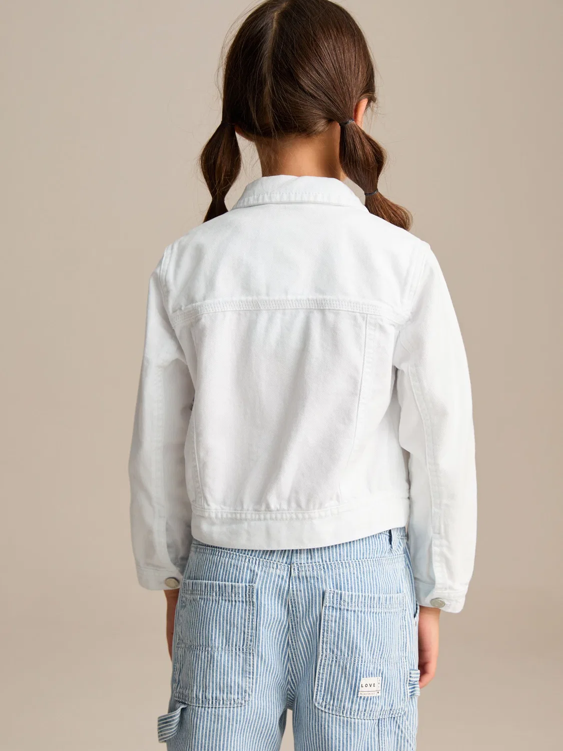 Джинсовая куртка White Western Jacket Next, белый — фото 2