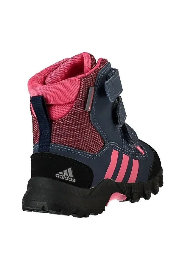 Детские ботинки для девочек с липучкой Adidas, Белые — фото 2
