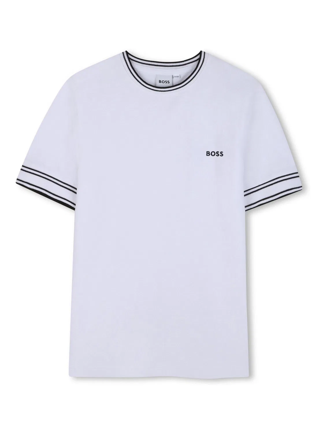 Футболка с коротким рукавом BOSS White Logo, белый