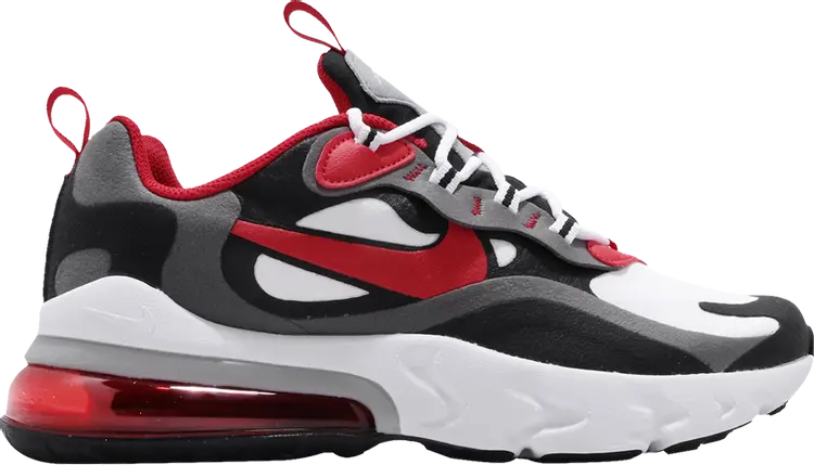 

Кроссовки Nike Air Max 270 React GS 'University Red', серый