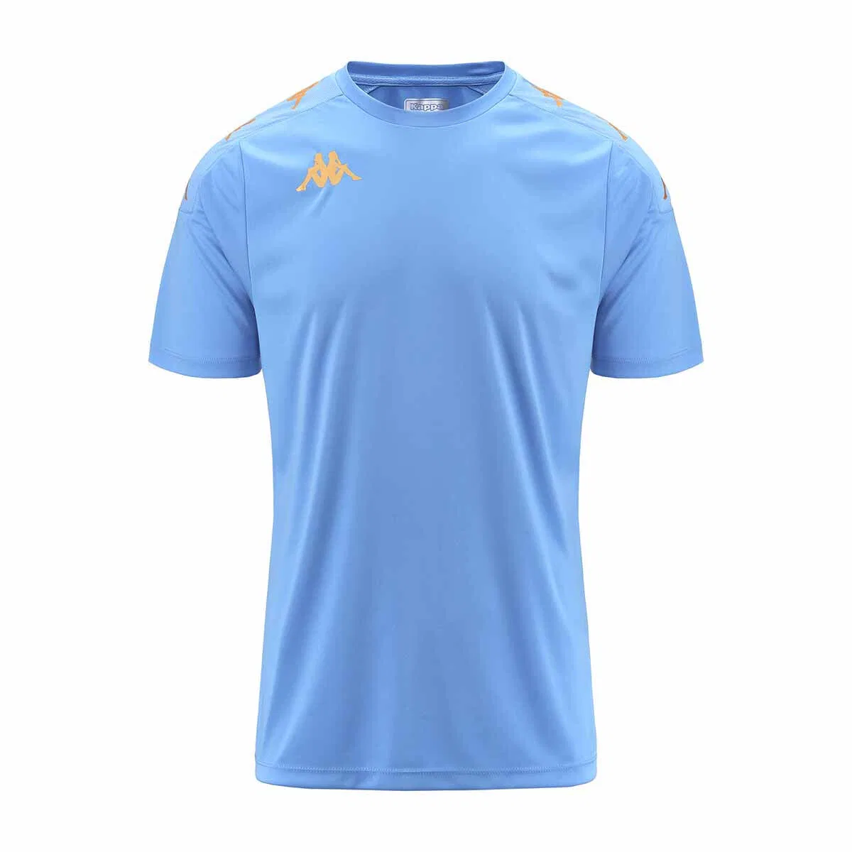 Детская футболка спортивная с коротким рукавом Kappa Gianto, Blau Kornblumenblau