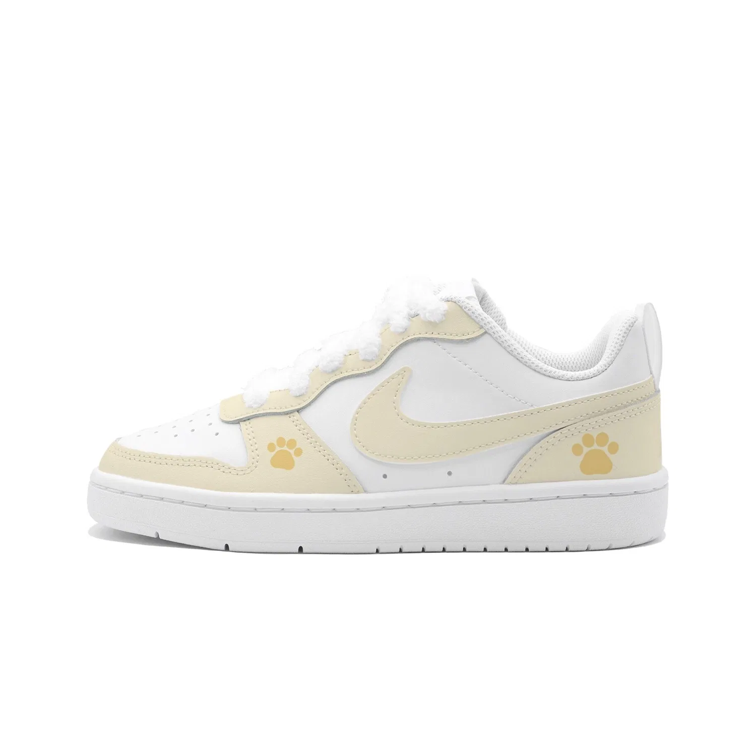 Кроссовки Kids' Skateboarding Shoes Nike Court Borough 2, Yellow