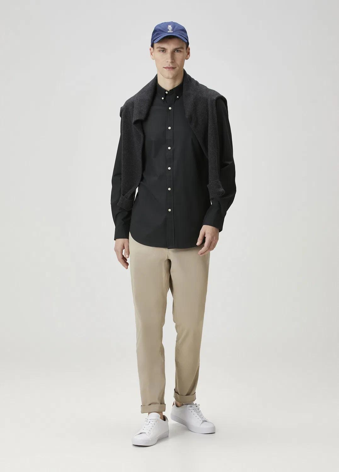 Рубашка Polo Ralph Lauren, Siyah — фото 2