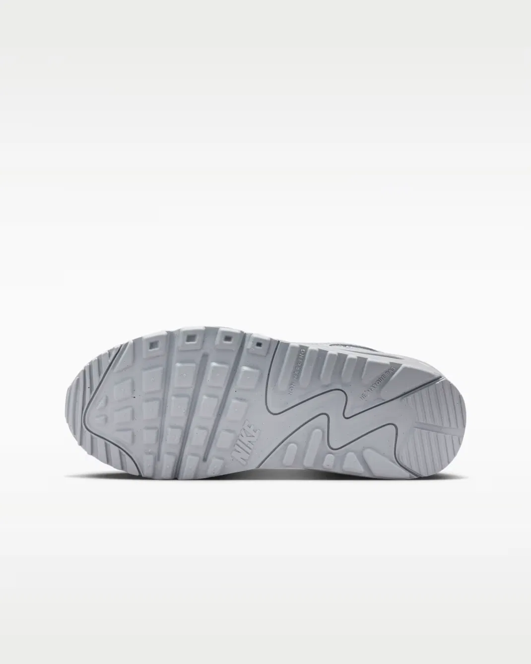 Кроссовки для детей постарше Nike Air Max 90, Wolf Grey/Wolf Grey/Midnight Navy — фото 2