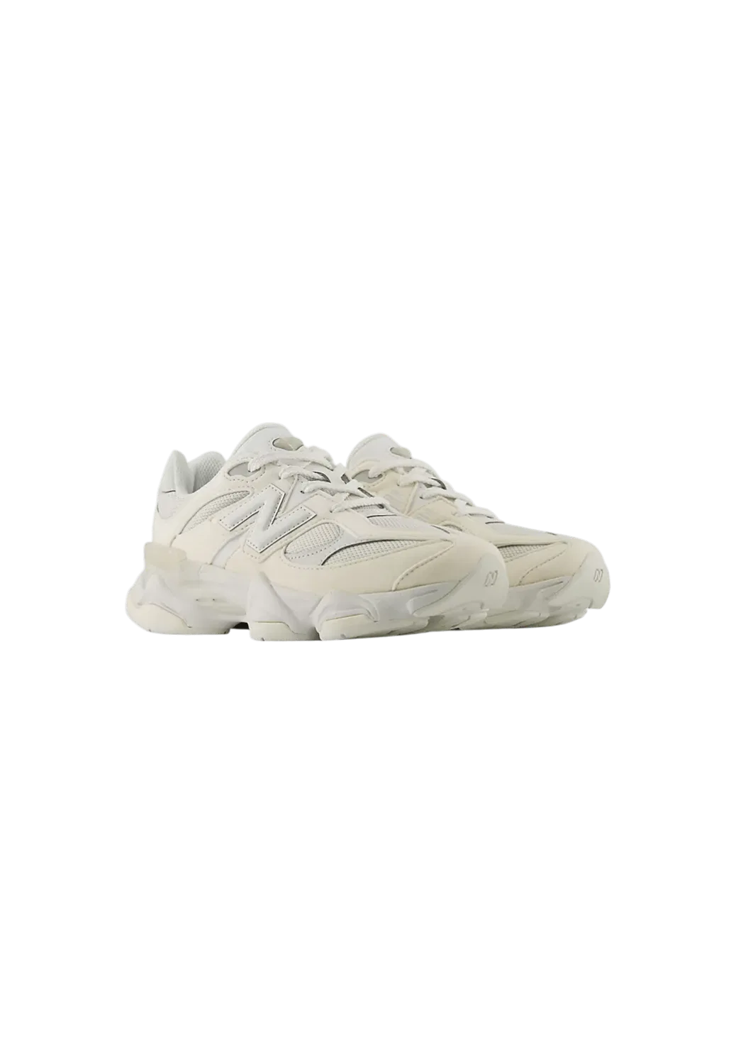 Кроссовки низкие с принтом PC9060AA New Balance, бежевый — фото 2