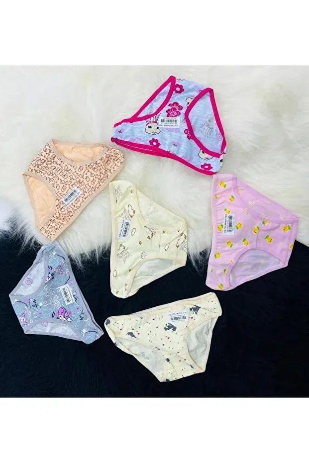 Детские трусы для девочек хлопковые Poli Underwear, Equestrian Mixed Color
