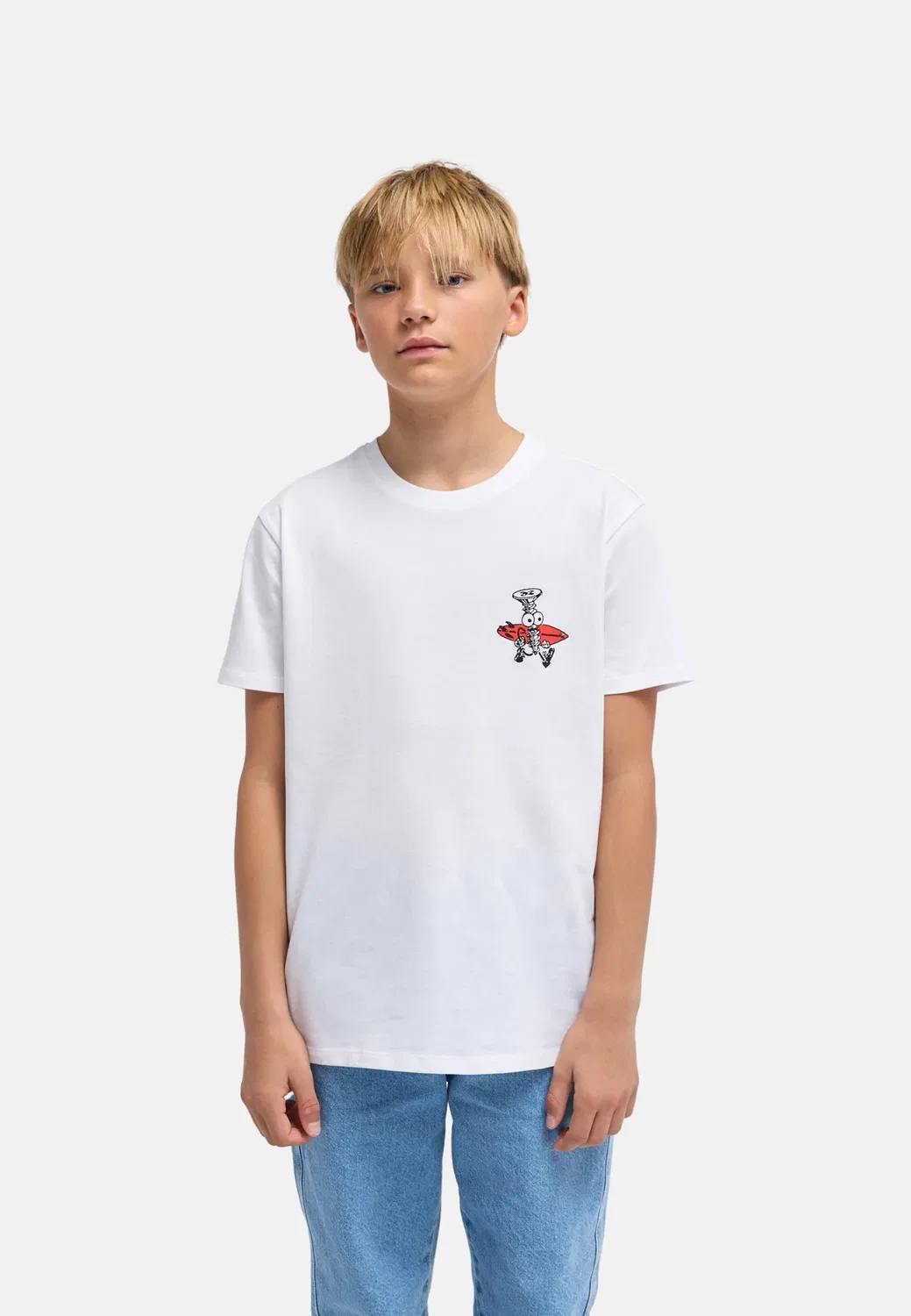 Одежда Jungen 8-16|топы ebbzt00253 - футболка с принтом Billabong, Wht — фото 3